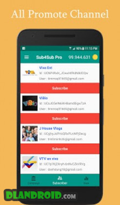 Sub4Sub Pro (No Ads) 4.6 screenshot 1
