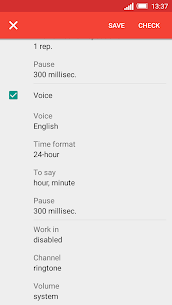 Speaking Clock DVBeep screenshot 5