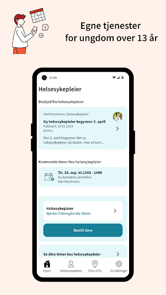 Helsenorge screenshot 4