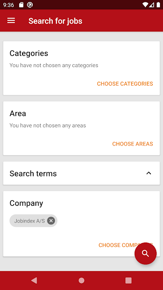 Jobindex screenshot 2
