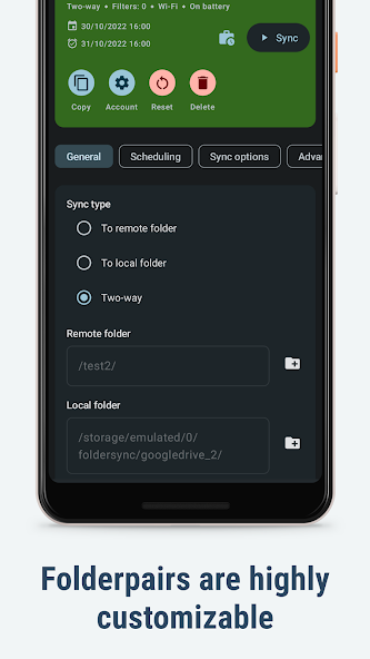 FolderSync screenshot 4