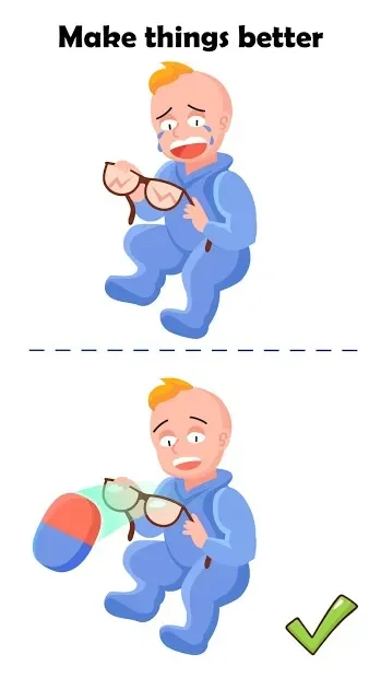 Easy Eraser: Rub out! Puzzle game