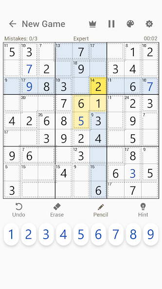 Killer Sudoku screenshot 2