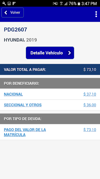 SRIMovil screenshot 3