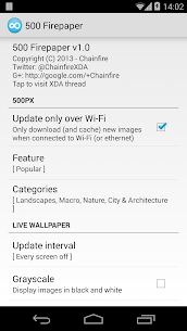 500 Firepaper screenshot 1