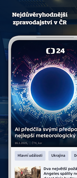 ČT24 screenshot 1