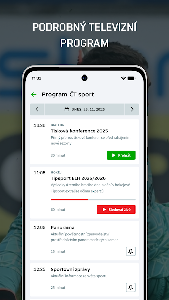 ČT sport screenshot 3