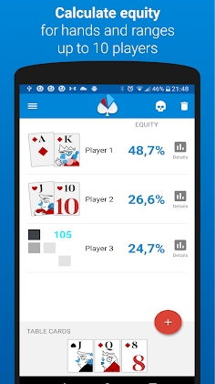 Holdem Lab 2 v1.7.1 Poker Equity Calculator, Screenshot 1