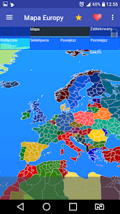 Download Mapa Europy MOD APK for Android screenshot 2