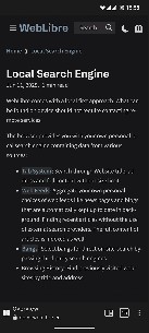WebLibre screenshot 1