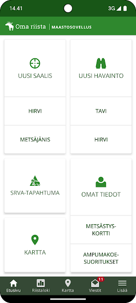 Oma riista screenshot 1