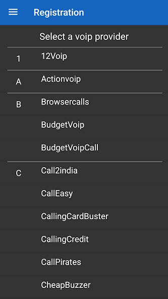 CheapVoip screenshot 2