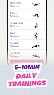 Buttocks & Legs Workout Home Screenshot 3
