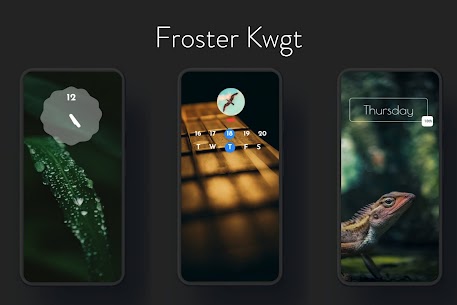 Froster KWGT screenshot 1