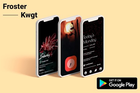 Froster KWGT screenshot 5