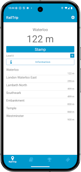 RailTrip screenshot 1