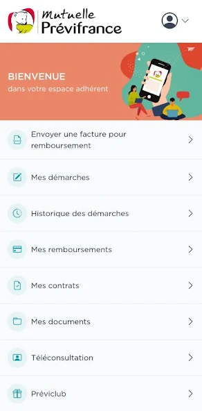 Prévifrance screenshot 1