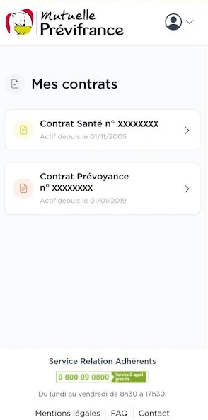 Prévifrance screenshot 4