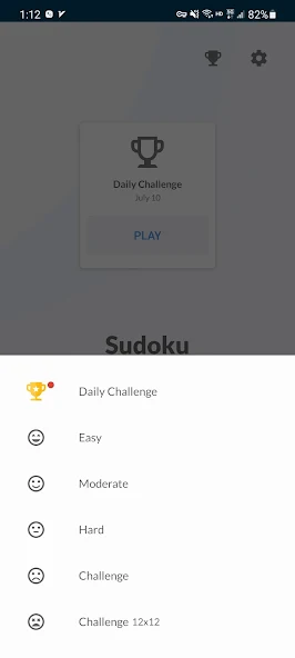 Sudoku screenshot 5