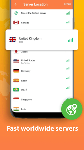 Turbo VPN Lite screenshot 3