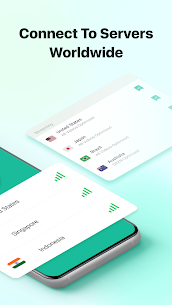 VPN Master server selection view 2