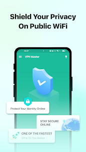 VPN Master security settings menu 4
