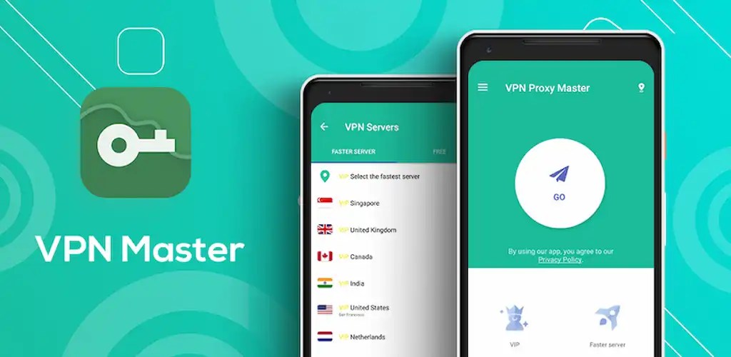 VPN Master global location list 6