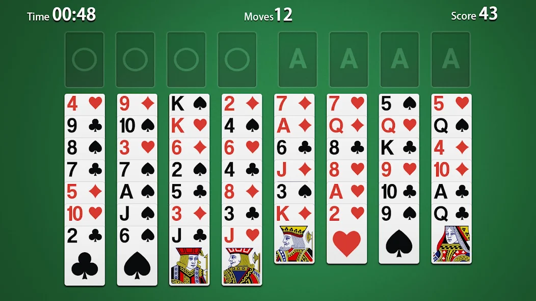 FreeCell screenshot 1