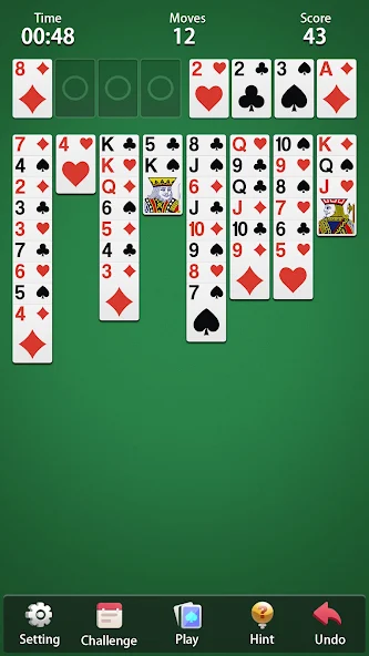 FreeCell screenshot 2