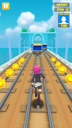 Subway Princess - Endless Run 5.0 screenshot 1