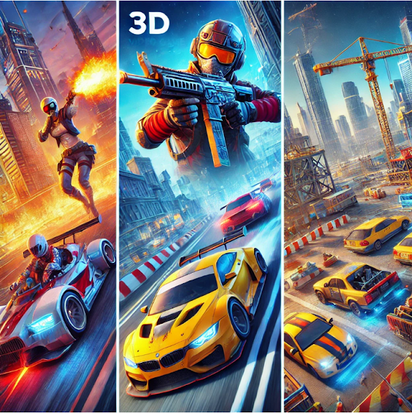 Game Maker 3D gameplay screenshot 3