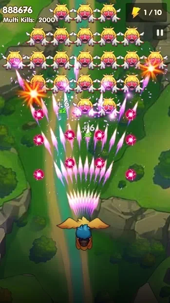 Poultry Shoot Blast: Free Space Shooter