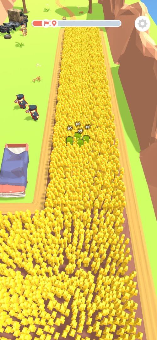 Zombie Crowd gameplay screenshot 2