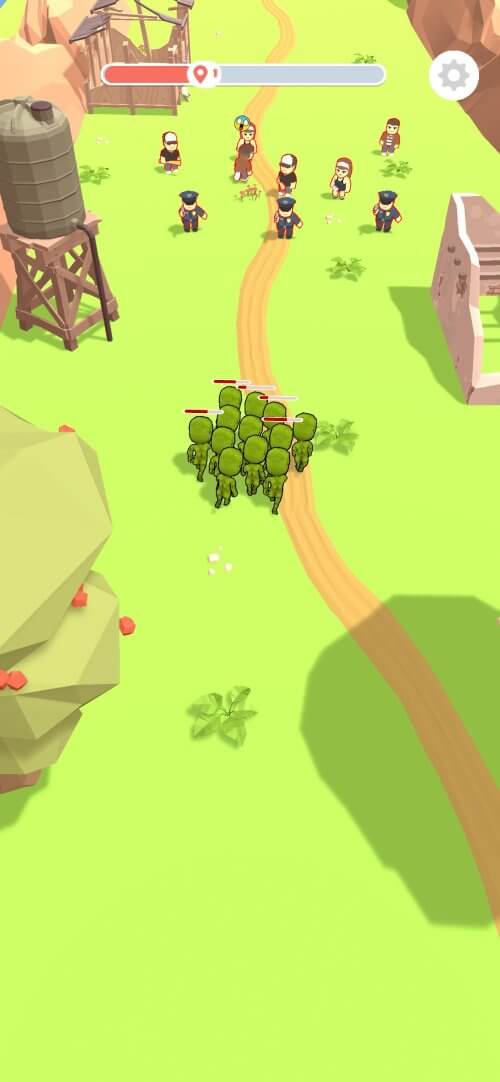 Zombie Crowd gameplay screenshot 3