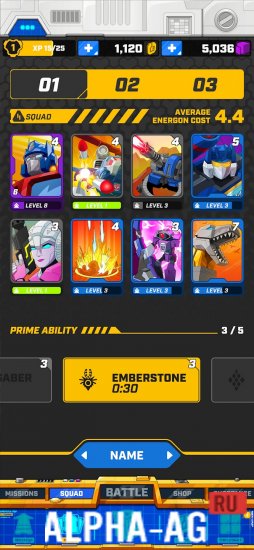 TRANSFORMERS: Tactical Arena MOD screenshot 3