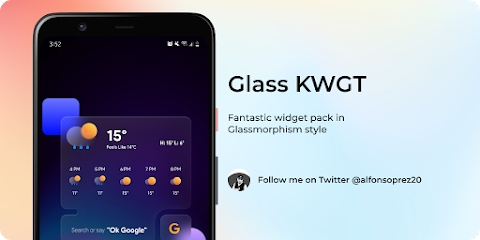 Glass for KWGT Mod screenshot 2
