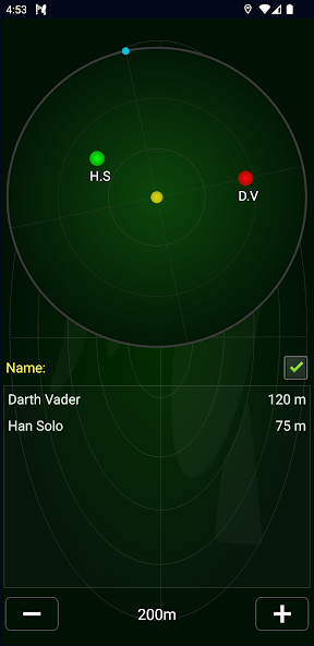 Personal-Radar Lt screenshot 1