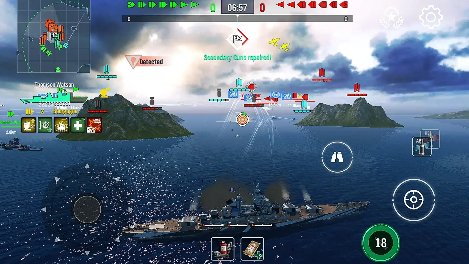 Warships World War screenshot 1