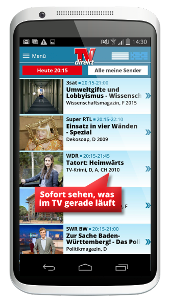 TVdirekt screenshot 1