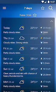 Freemeteo Pro screenshot 3