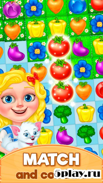 Granny’s Farm: Free Match 3 Game
