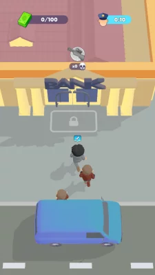 Merge Gangster Heist vs Police gameplay screenshot 3