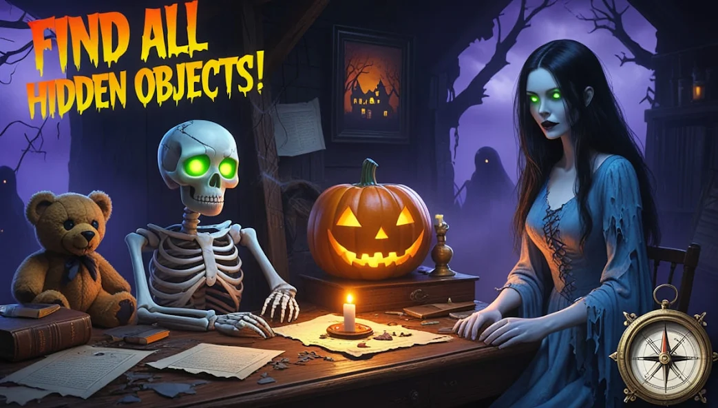 Halloween HiddenObject screenshot 5
