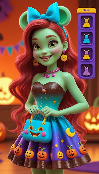 Halloween Girl Makeup screenshot 3