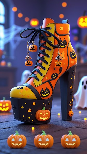 Halloween Girl Makeup screenshot 5