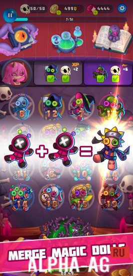 Goddess & Magic: Voodoo Merge screenshot 2