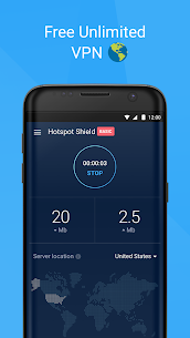 Hotspot Shield Basic screenshot 3