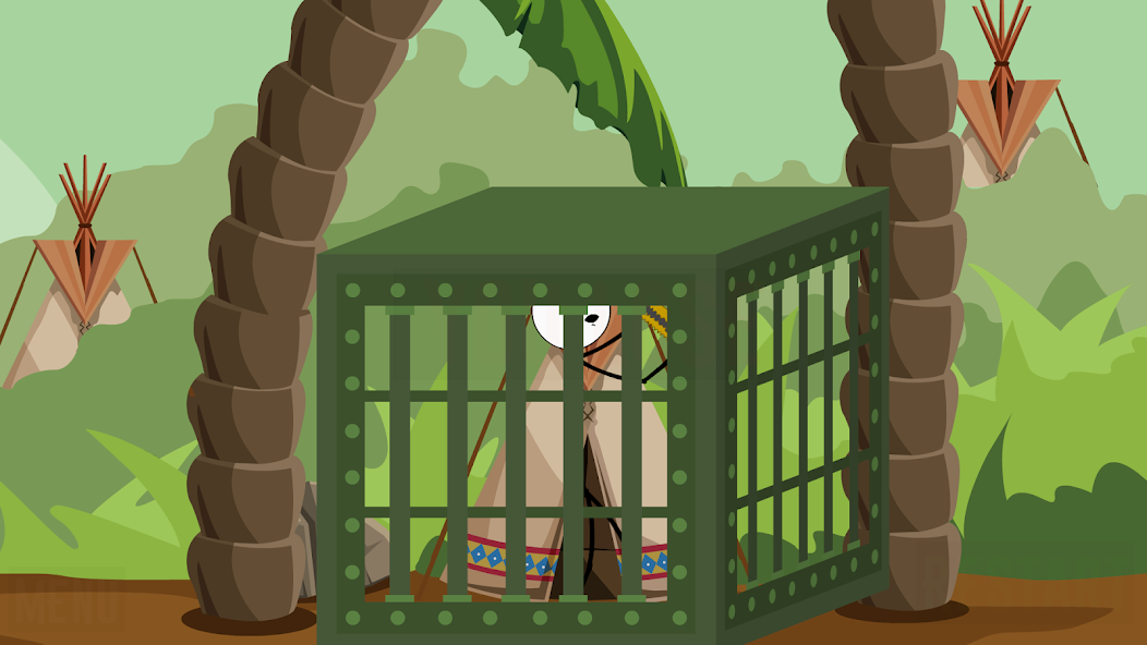 Stickman Escaping the Island screenshot 4
