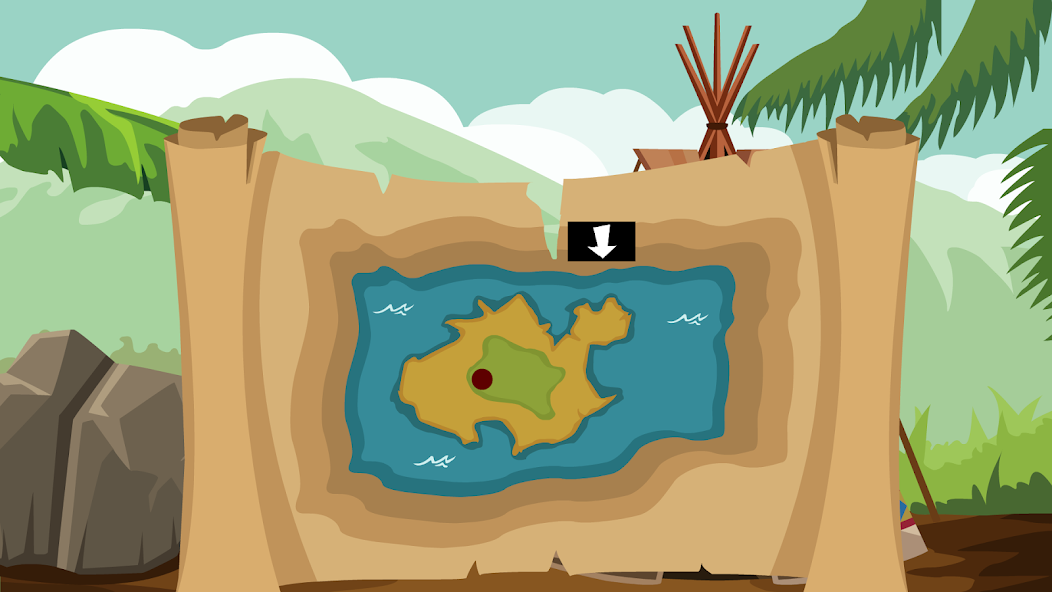 Stickman Escaping the Island screenshot 5