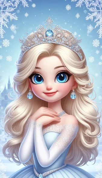 Ice Queen Makeup Screenshot 2